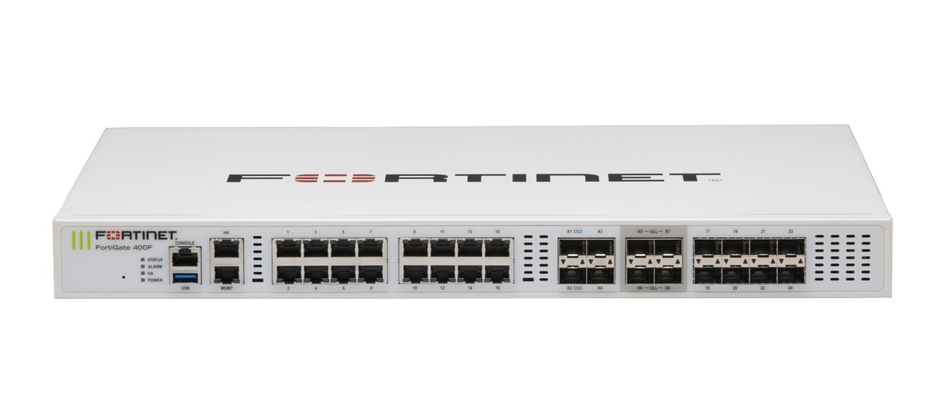 Fortinet FortiGate 400F on yuz Yitser