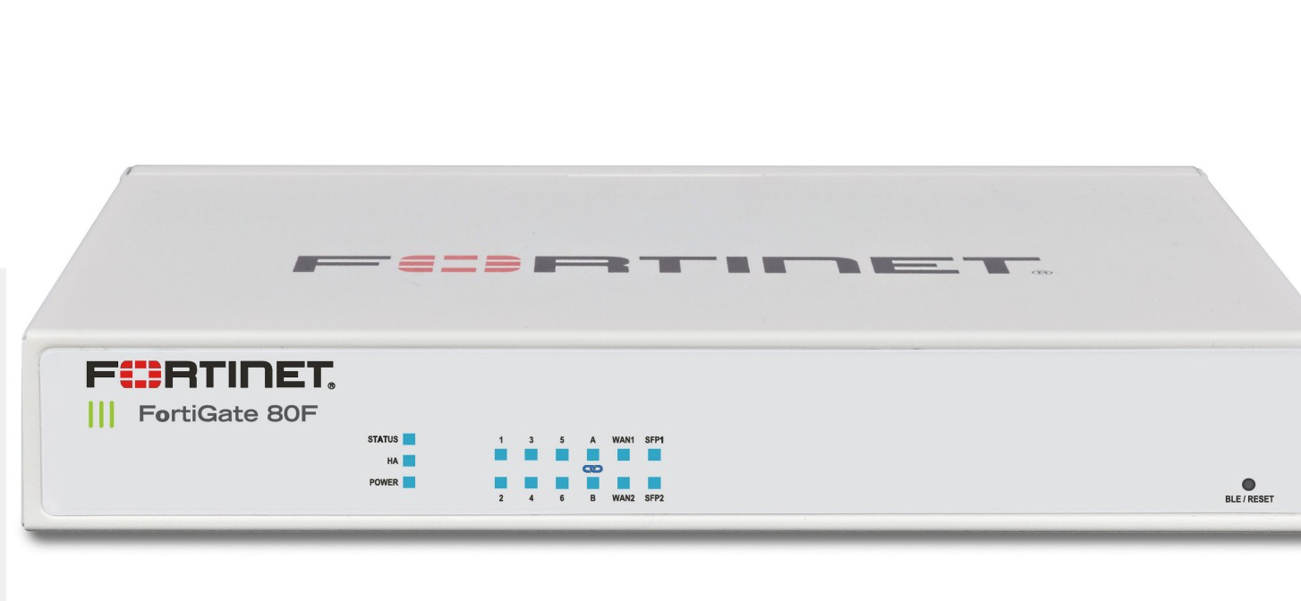Fortinet FortiGate 80F on yuz Yitser