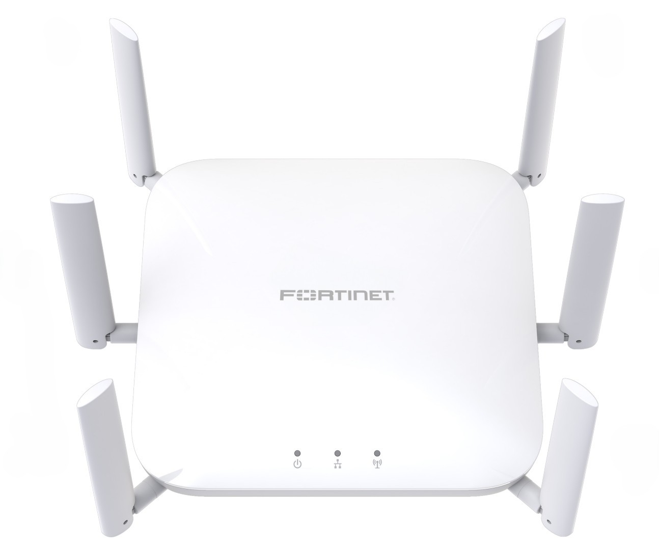 Fortinet FortiAP 243K harici anten bağlantılı Wi‑Fi 7 access point
