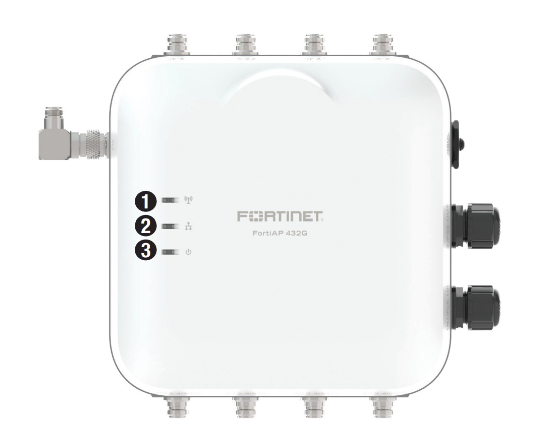 Fortinet FortiAP 432G harici antenli 4x4 dış mekân access point
