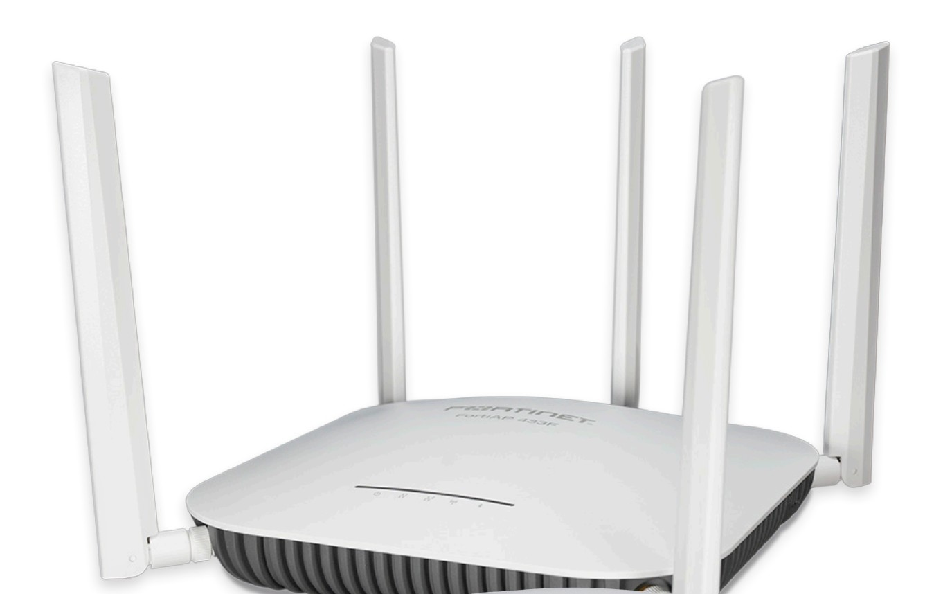 Fortinet FortiAP 433F harici antenli 4x4 Wi‑Fi 6 access point