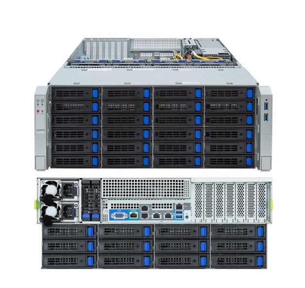 GIGABYTE S453-S70-AAV1 on ve arka görünümü