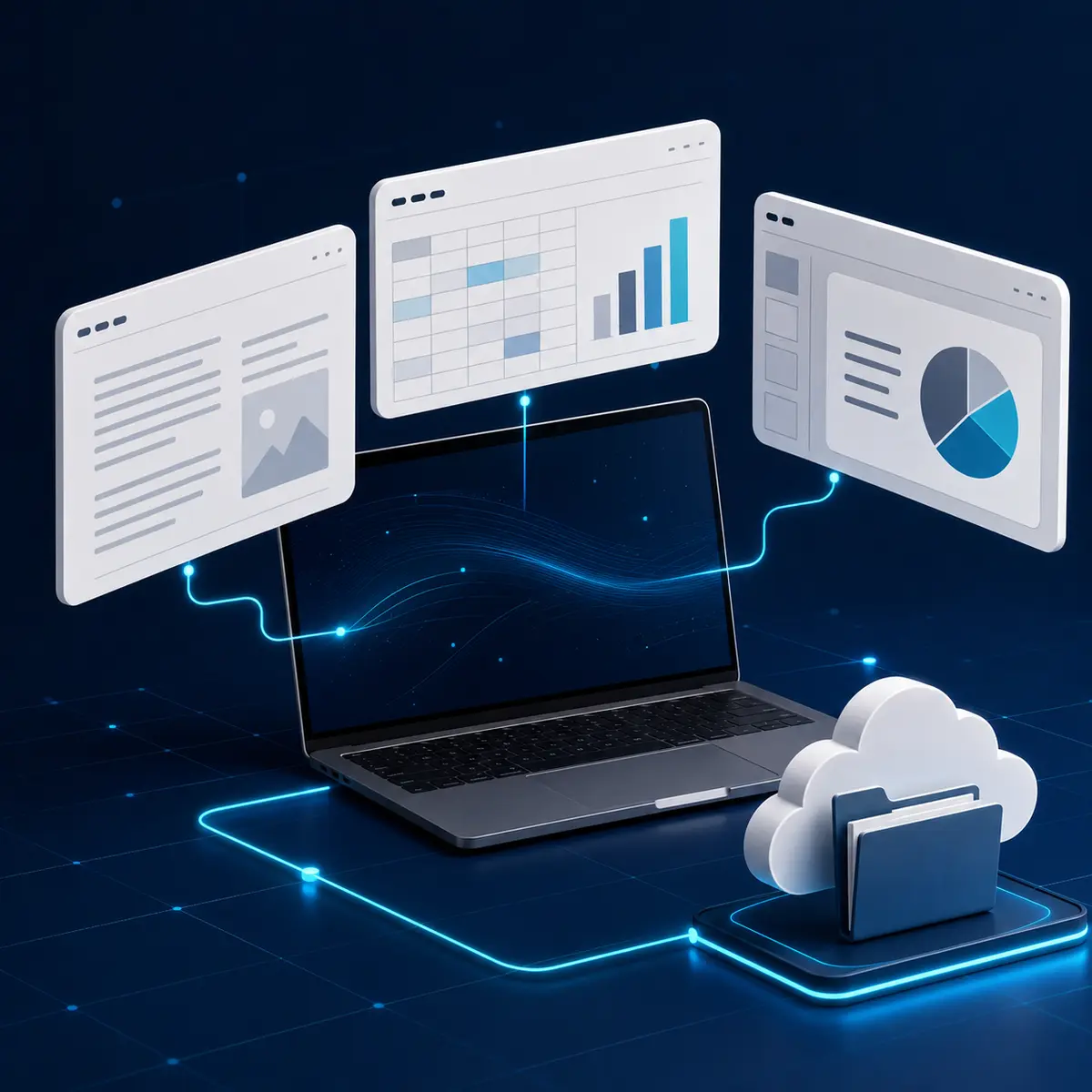Microsoft 365 Apps for Business Word Excel PowerPoint uygulamaları görseli