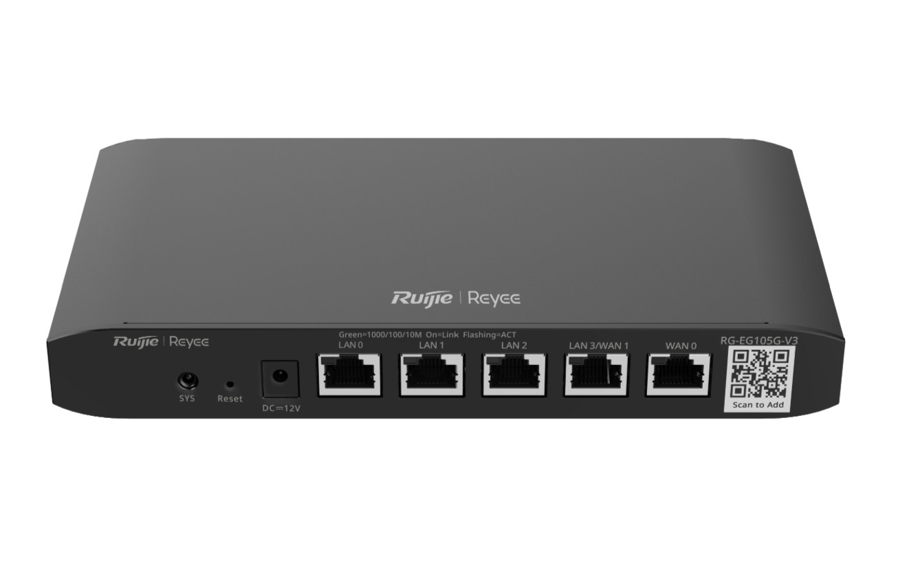 Ruijie Reyee RG-EG105G-V3 5 port bulut yönetimli gateway