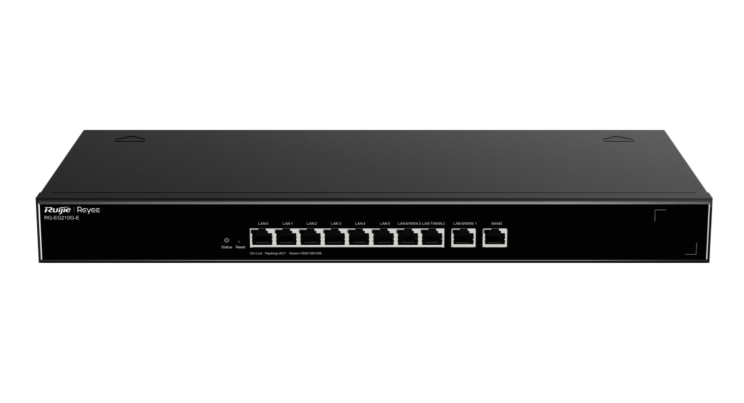 Ruijie Reyee RG-EG210G-EaRuijie Reyee RG-EG210G-E 10 port çoklu WAN gateway