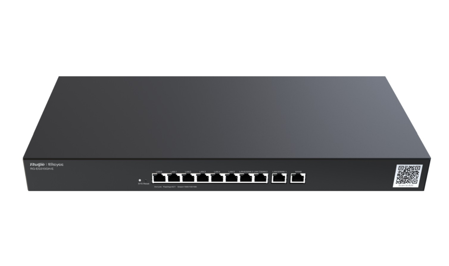 Ruijie Reyee RG-EG310GH-E 10 port bulut yönetimli gateway